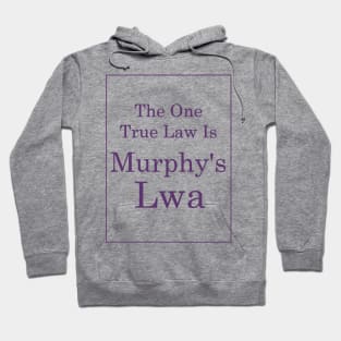 Murphy's Lwa (Purple Text) Hoodie